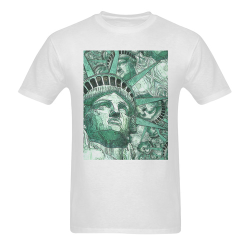 Liberty 20161102 Men's T-Shirt in USA Size (Two Sides Printing)