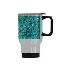 under water 3 Travel Mug (Silver) (14 Oz)