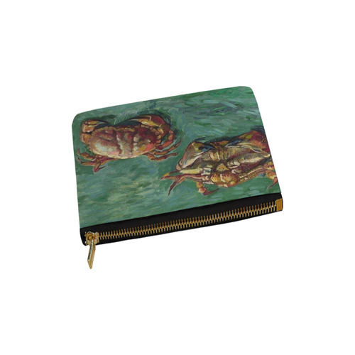 Van Gogh Two Crabs Nature Morte Fine Art Carry-All Pouch 6''x5''