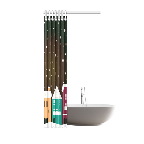 New in shop! Designers bathroom curtain / Old houses Christmas offer Shower Curtain 36"x72"