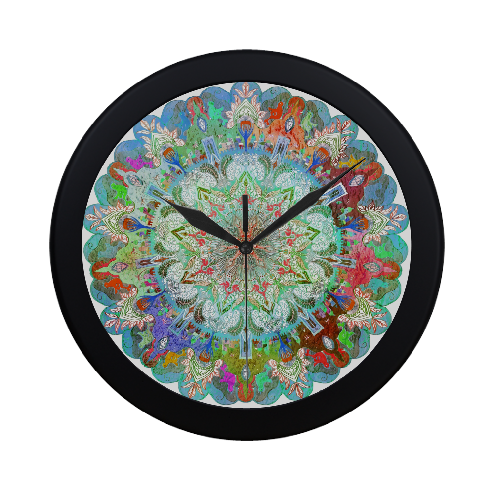 maagal hanouka 6 Circular Plastic Wall clock