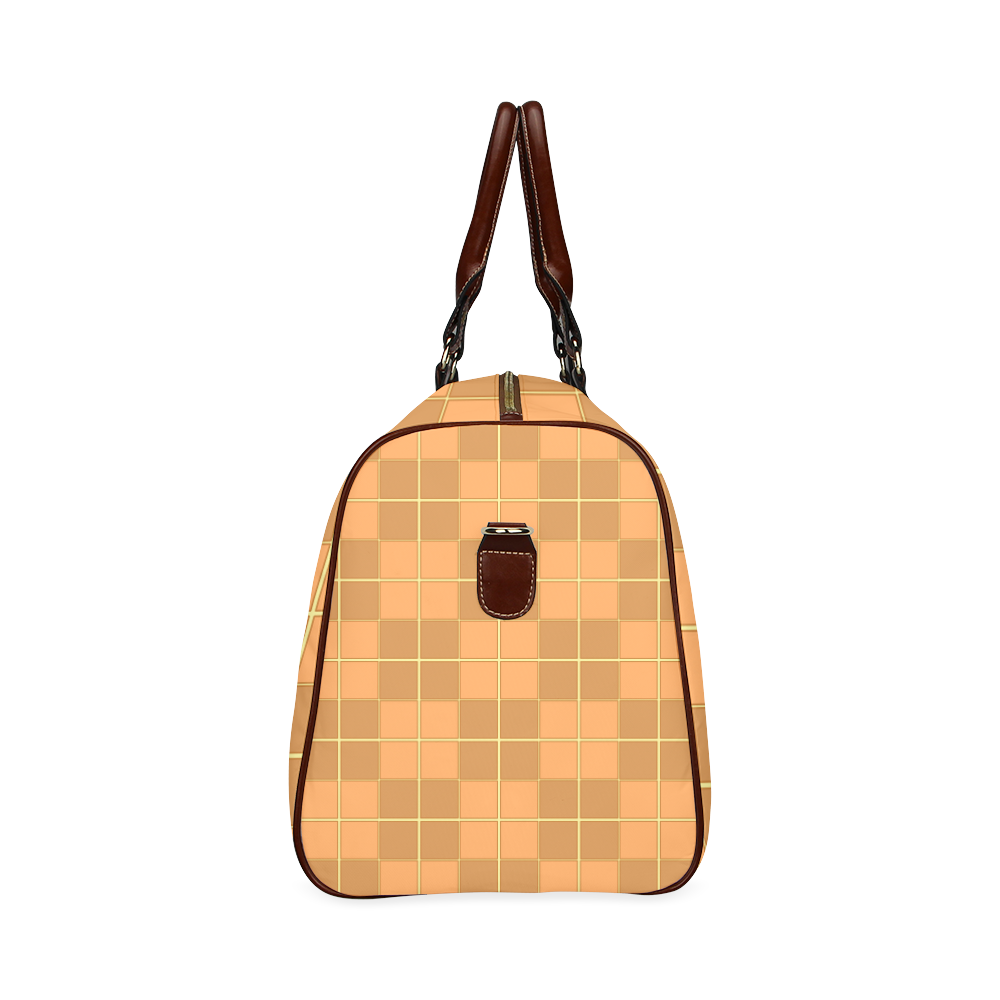Natural Mosaic Waterproof Travel Bag/Small (Model 1639)