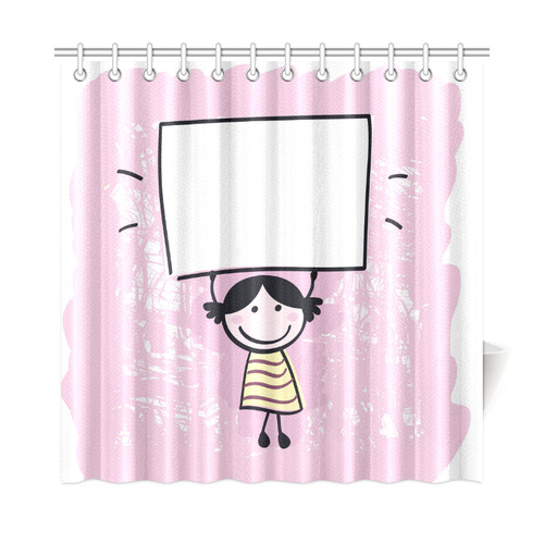 New designers Art on bathroom towel / Exclusive edition Shower Curtain 72"x72"