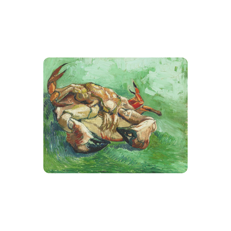 Van Gogh Crab On Its Back Fine Art Rectangle Mousepad