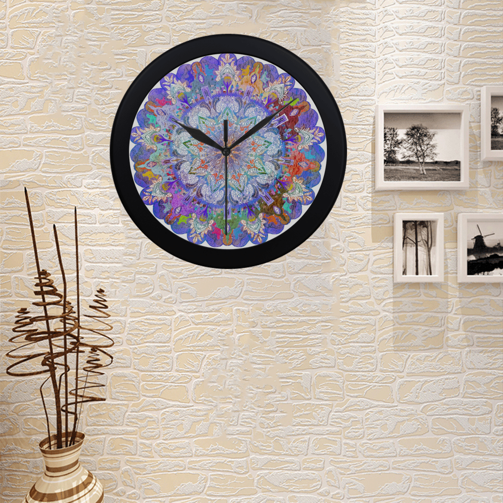 maagal hanouka 5 Circular Plastic Wall clock