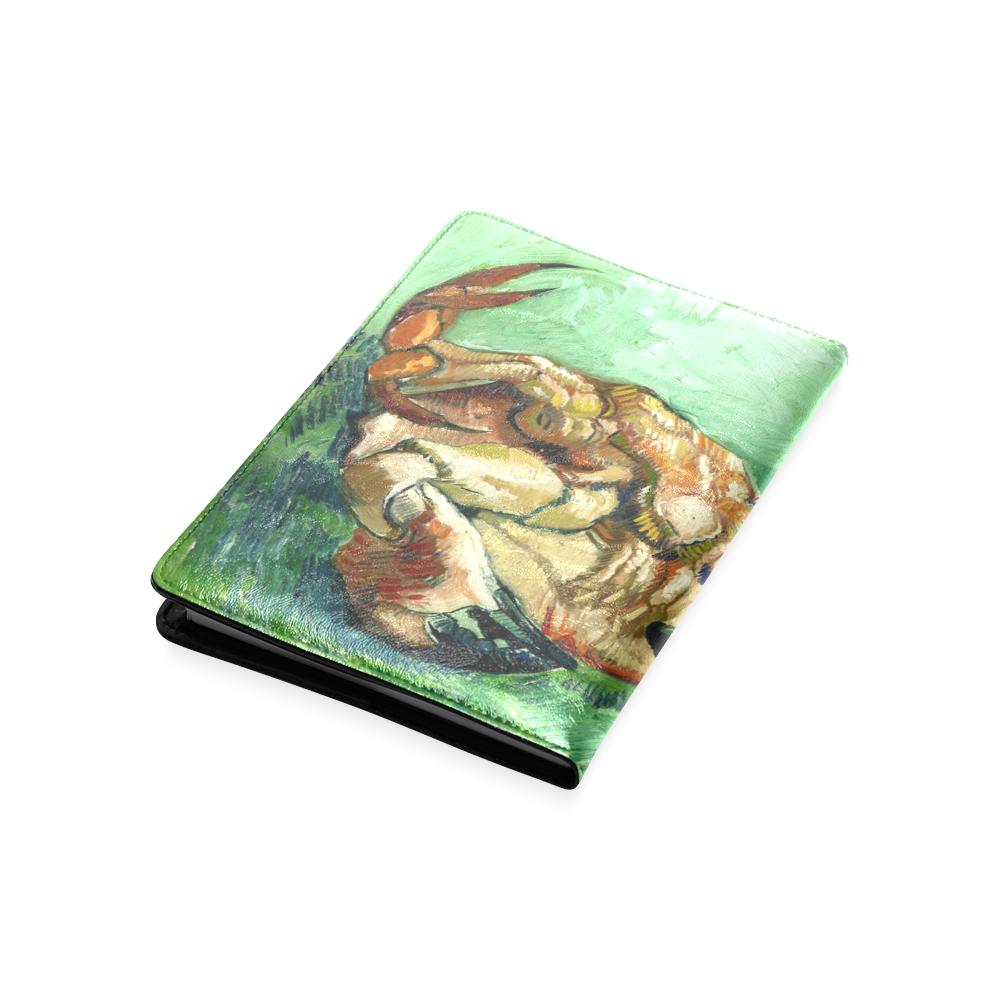Van Gogh Crab On Its Back Fine Art Custom NoteBook A5