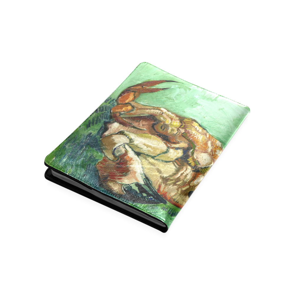Van Gogh Crab On Its Back Fine Art Custom NoteBook B5