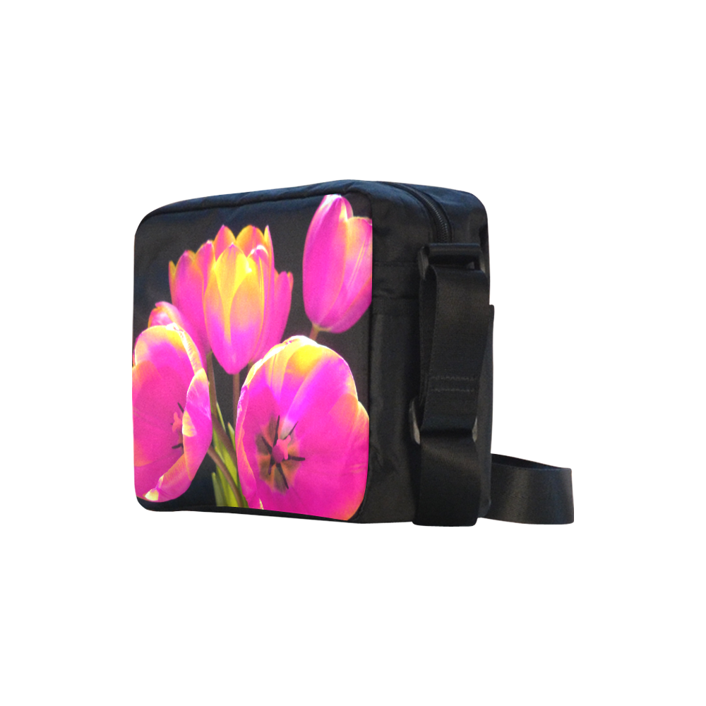 Colorful Tulips Classic Cross-body Nylon Bags (Model 1632)