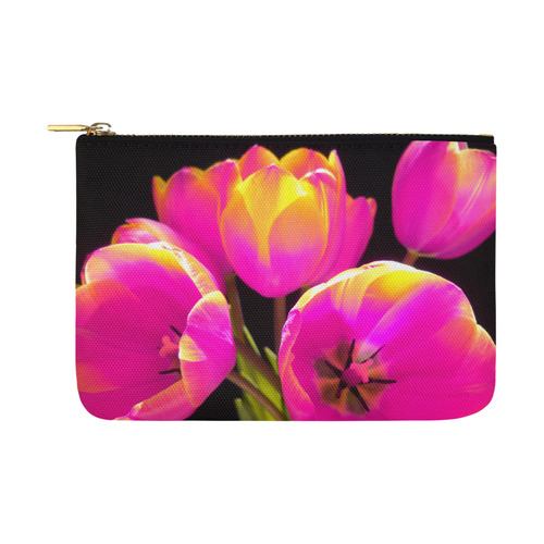 Colorful Tulips Carry-All Pouch 12.5''x8.5''
