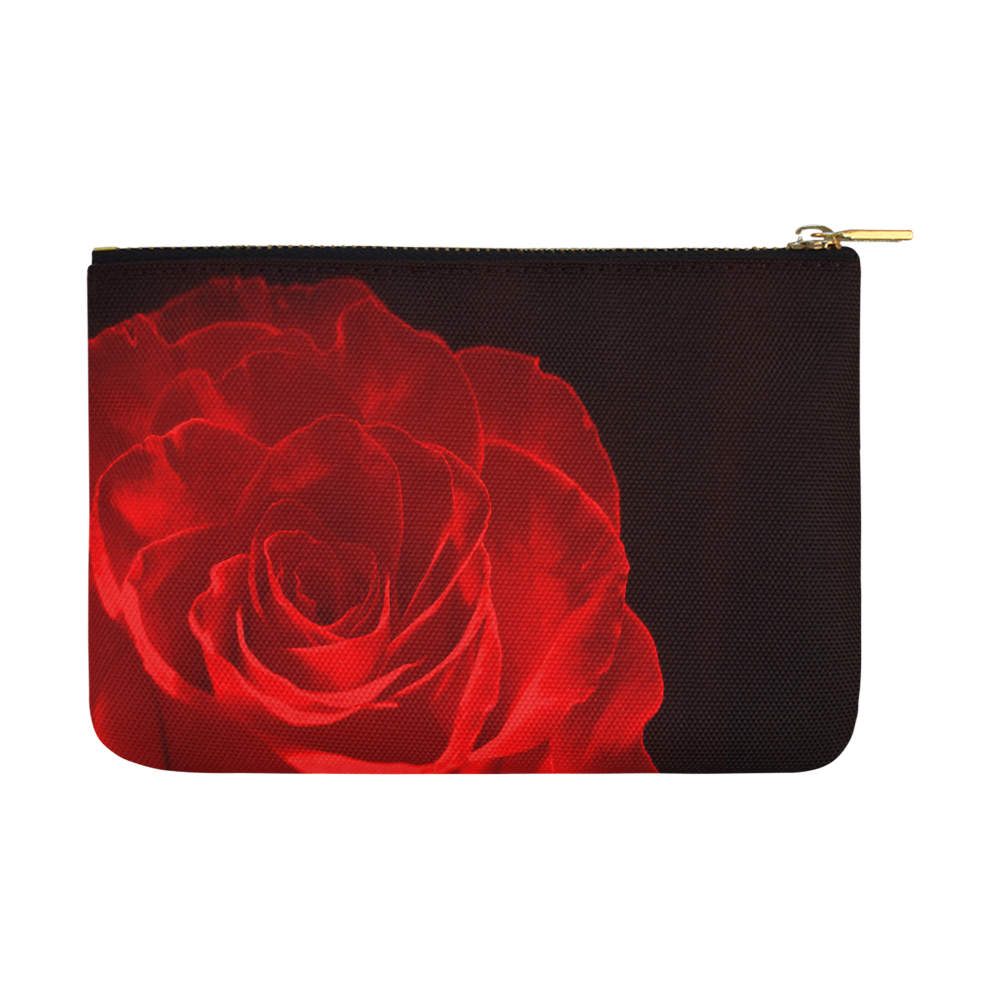 A Rose Red Carry-All Pouch 12.5''x8.5''