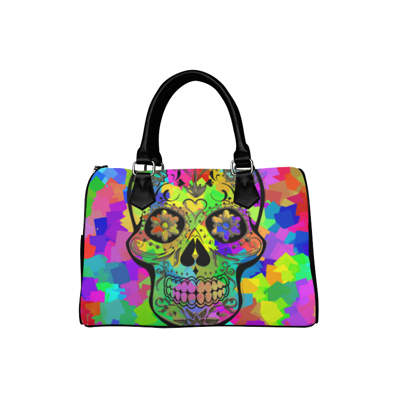 Skull 20161106 Boston Handbag (Model 1621)