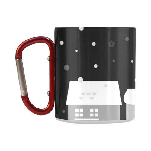 New Mugs edition : with houses Roofs. New snowing edition 2016 Classic Insulated Mug(10.3OZ)