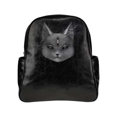 Cats Third Eye Pack Multi-Pockets Backpack (Model 1636)