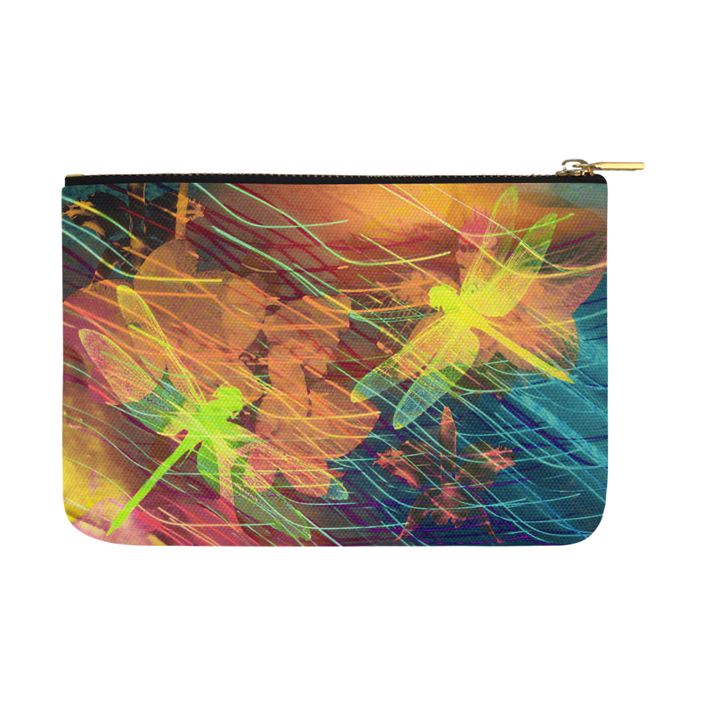 Dragonfly Carry-All Pouch 12.5''x8.5''