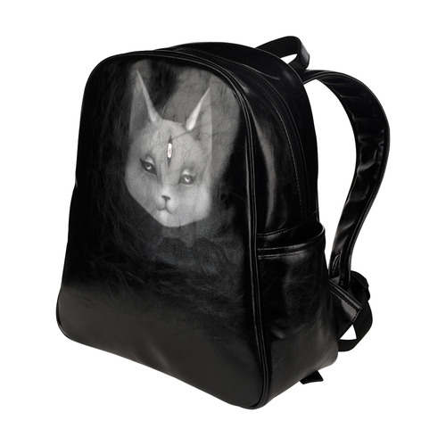 Cats Third Eye Pack Multi-Pockets Backpack (Model 1636)