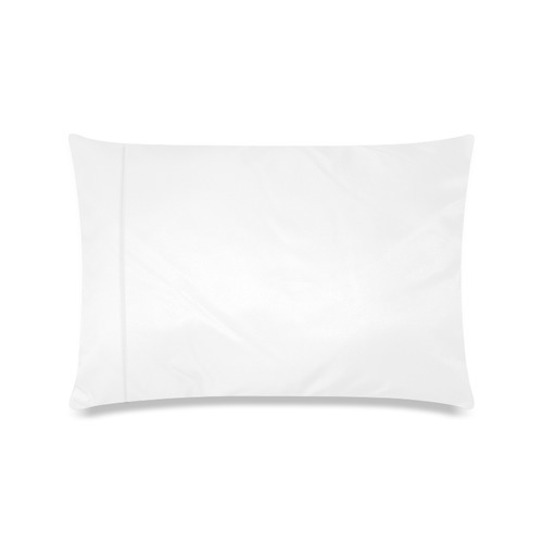 New mandala art princess Pillow : black and white Custom Rectangle Pillow Case 16"x24" (one side)