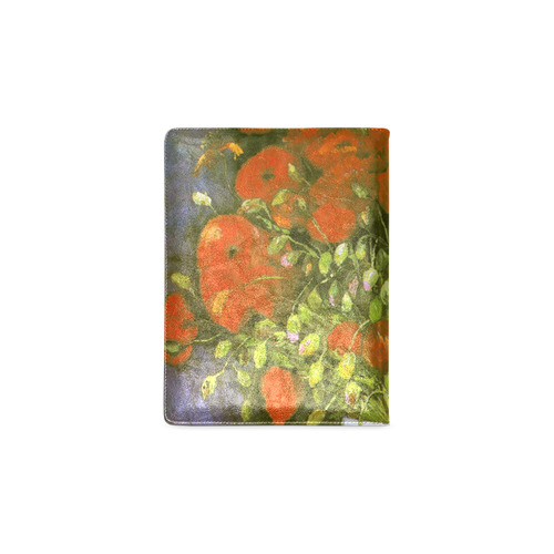 Van Gogh Vase Red Poppies Floral Fine Art Custom NoteBook B5