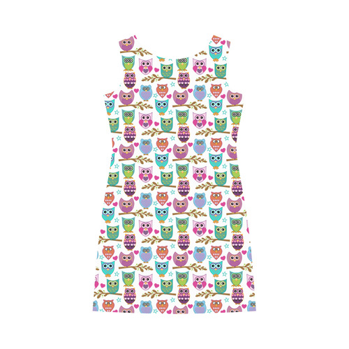 happy-owls Round Collar Dress (D22)