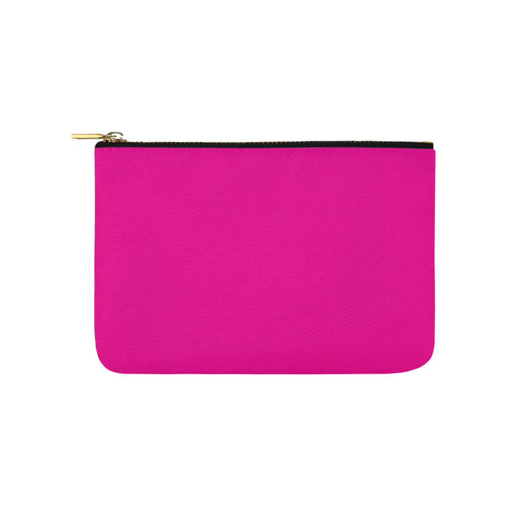 Hot Fuchsia Pink Carry-All Pouch 9.5''x6''
