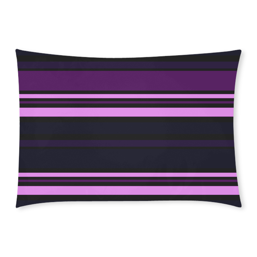 Sweet designers Pillow : for bedroom black and pink fashion tones Custom Rectangle Pillow Case 20x30 (One Side)
