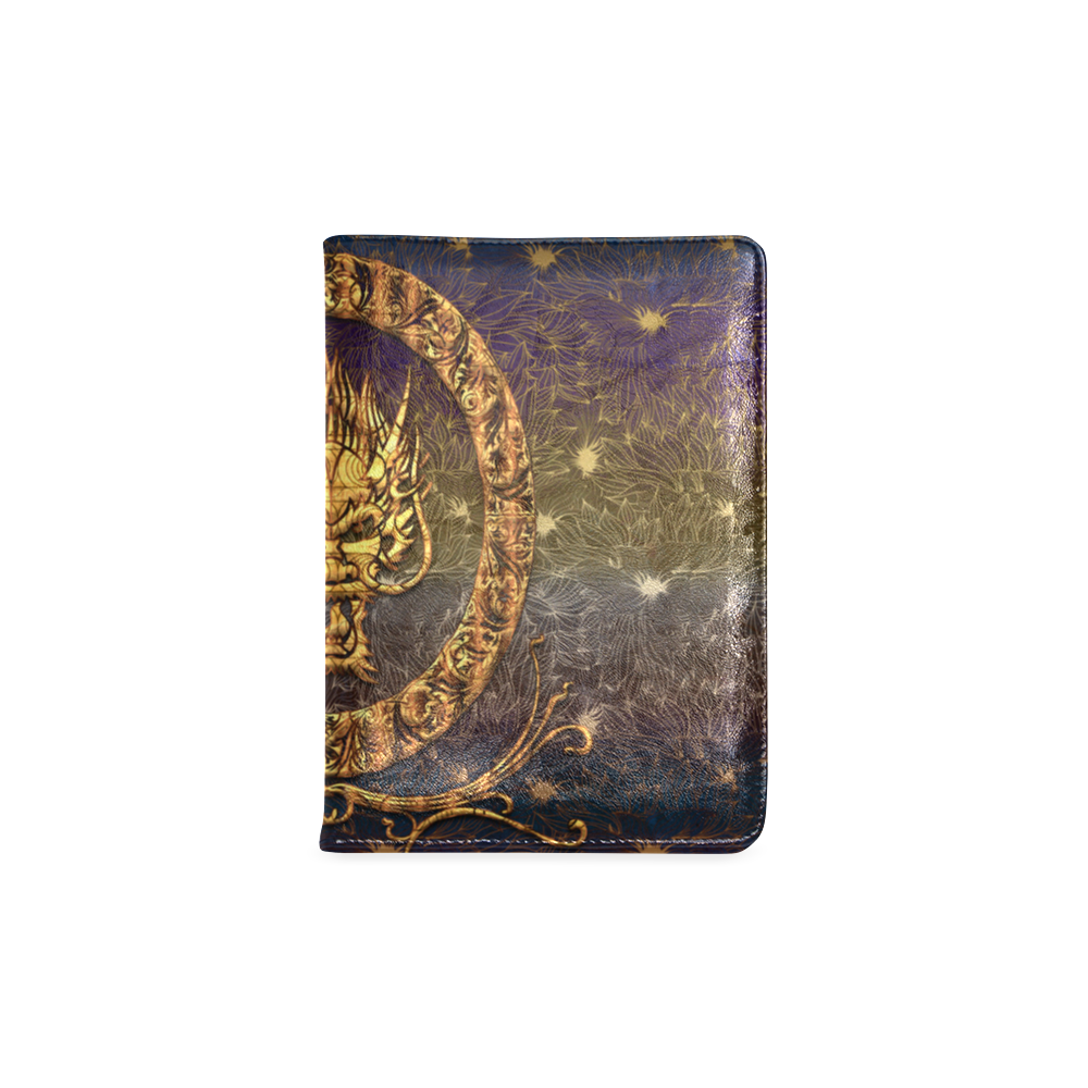 The chinese dragon head Custom NoteBook A5