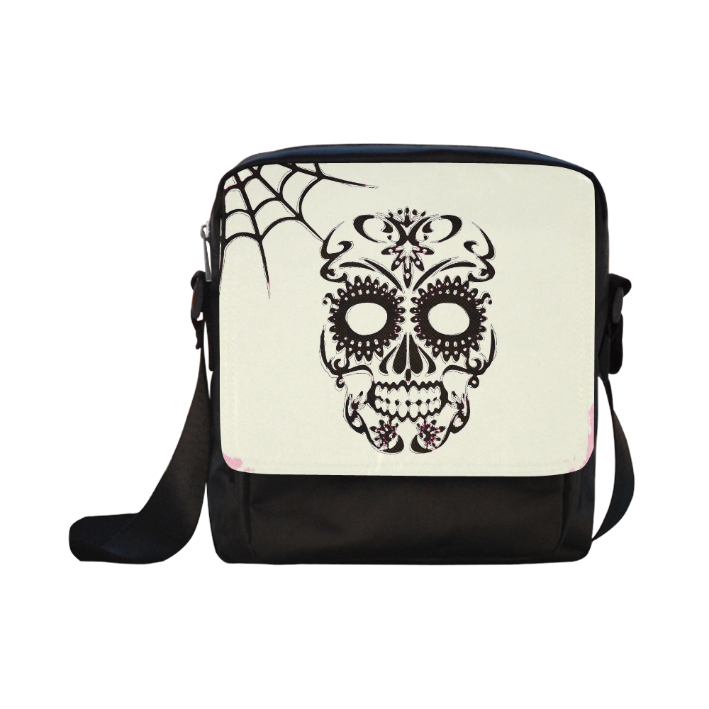 Skull20160401 Crossbody Nylon Bags (Model 1633)