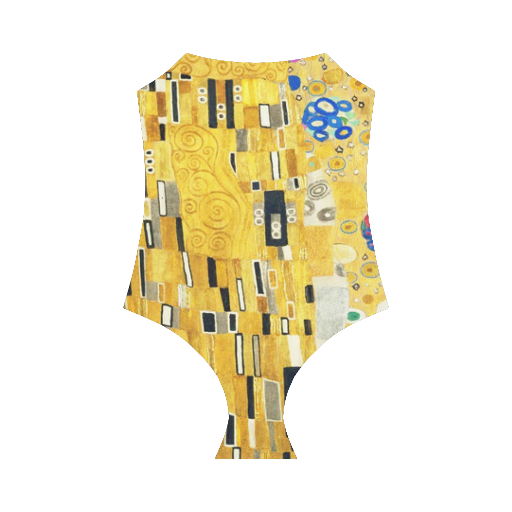 Gustav Klimt The Kiss Strap Swimsuit ( Model S05)