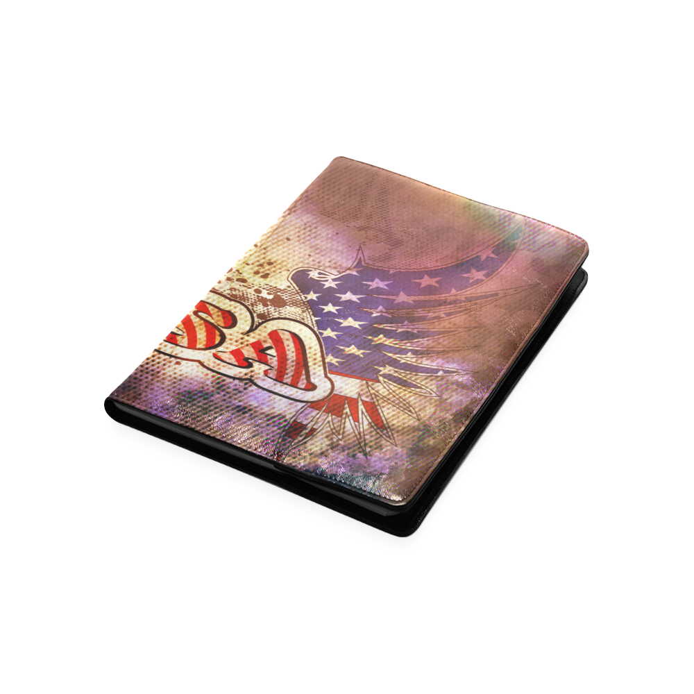 the USA with wings Custom NoteBook B5