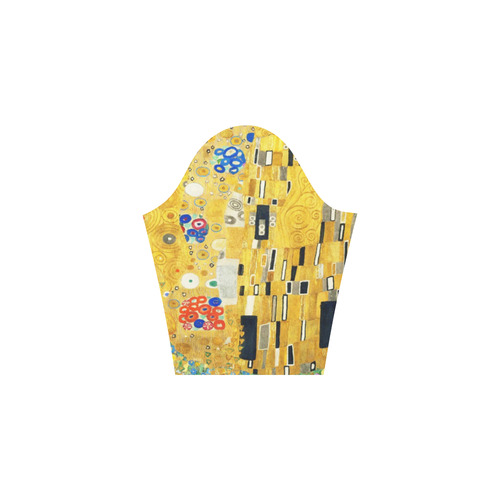 Gustav Klimt The Kiss Elbow Sleeve Ice Skater Dress (D20)