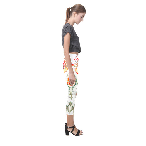 flores precolombinas Capri Legging (Model L02)