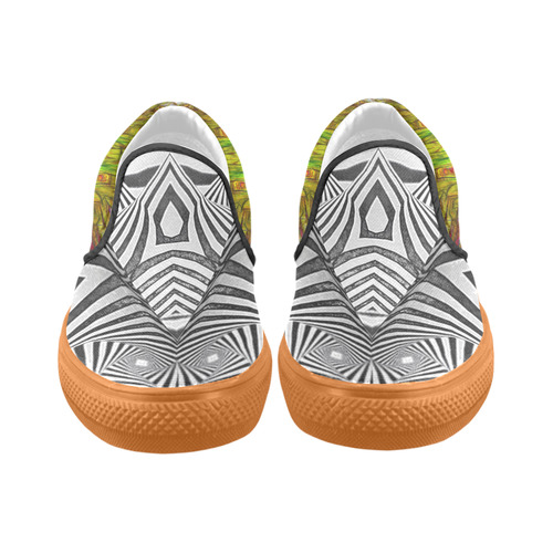 irrenhaus Slip-on Canvas Shoes for Men/Large Size (Model 019)