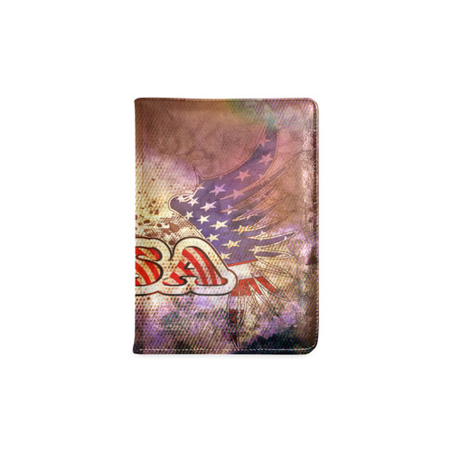 the USA with wings Custom NoteBook A5