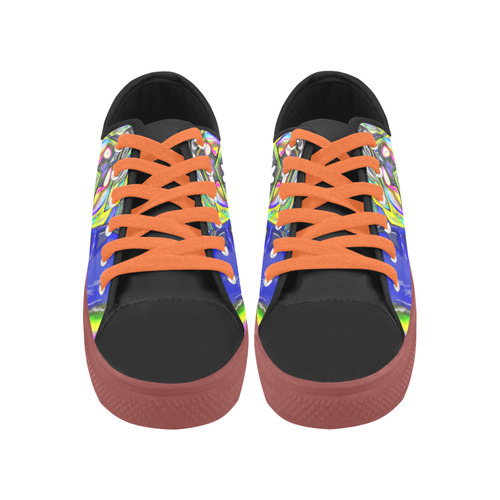 krasse farben Aquila Microfiber Leather Men's Shoes (Model 031)