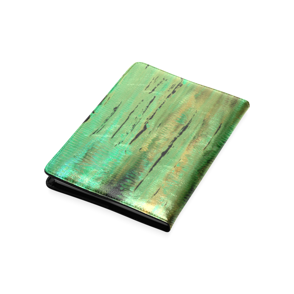 New in shop: "Elven green diary" nice luxury structure. Gift for stylish lady. Custom NoteBook A5
