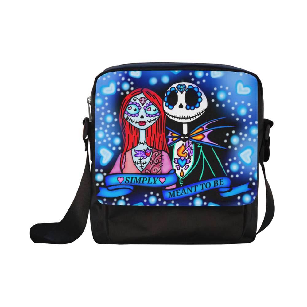 jack and sally Crossbody Nylon Bags (Model 1633)