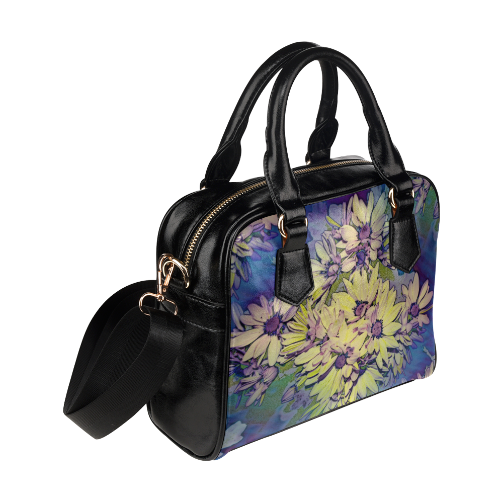 Spring Flowers Shoulder Handbag (Model 1634)