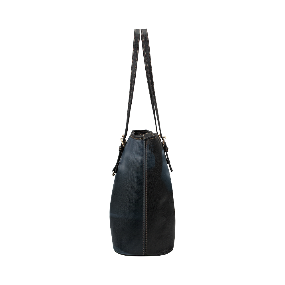 Upon A Dream Leather Tote Bag/Small (Model 1651)