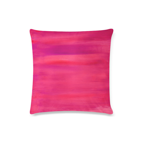 Luxury designers Pillow. Fashion hand-drawn Art / Pink! Custom Zippered Pillow Case 16"x16"(Twin Sides)