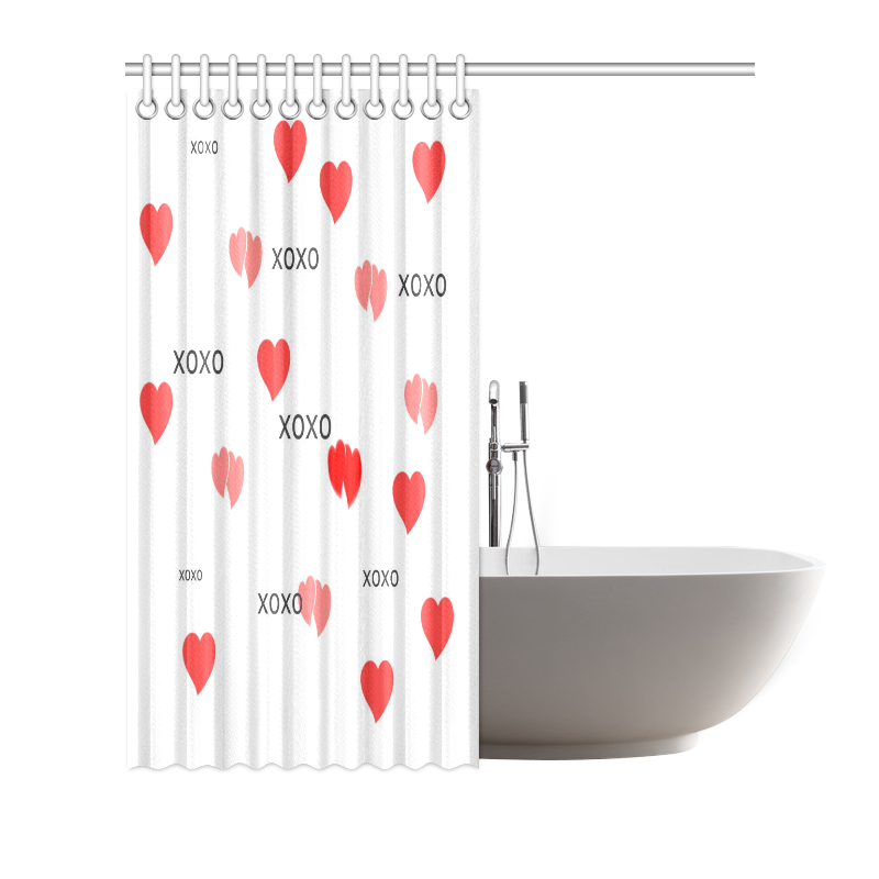 xoxo Shower Curtain 72