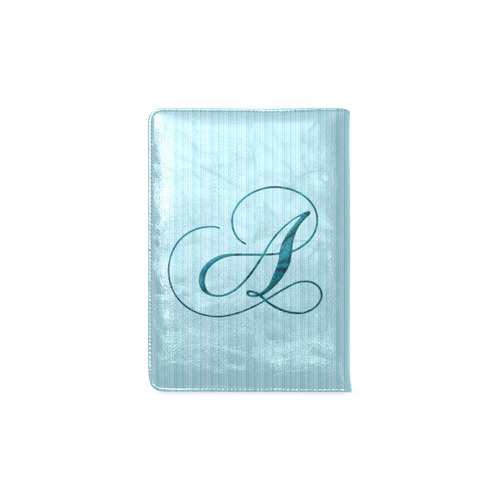 Letter A Blue - Jera Nour Custom NoteBook A5