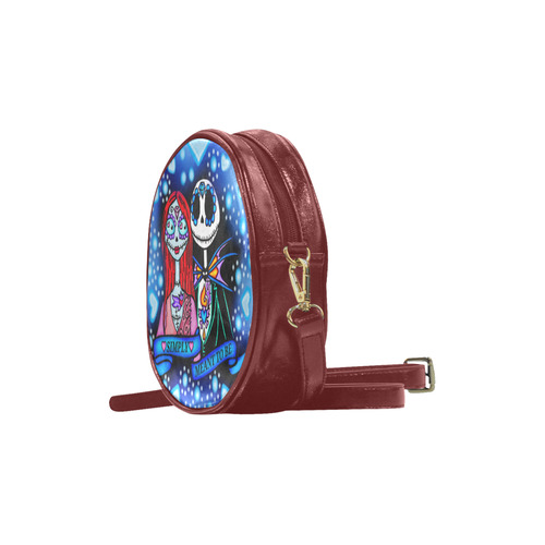 jack and sally Round Sling Bag (Model 1647)