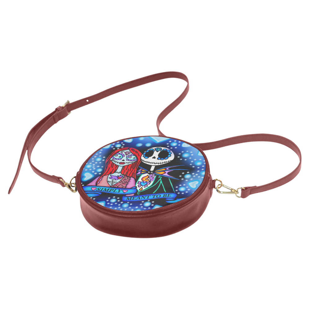 jack and sally Round Sling Bag (Model 1647)