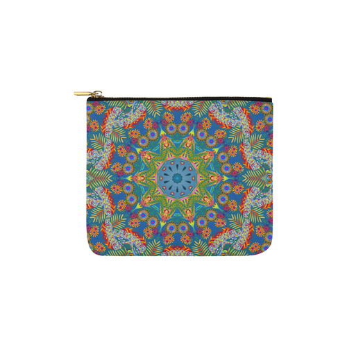 Oceanic Harmony by Sarah Walker NZ Carry-All Pouch 6''x5''