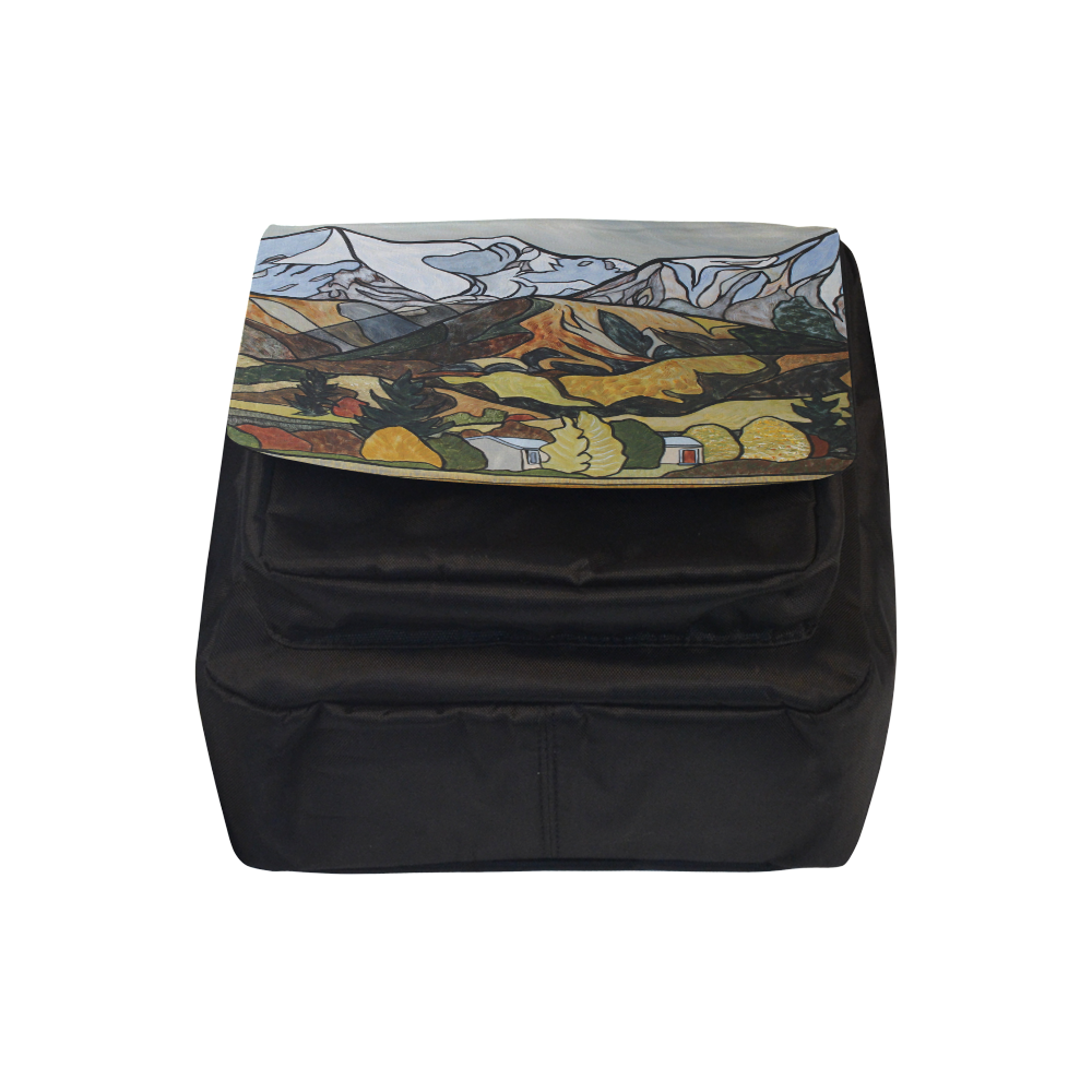 Beneath The Southern Alps Crossbody Nylon Bags (Model 1633)