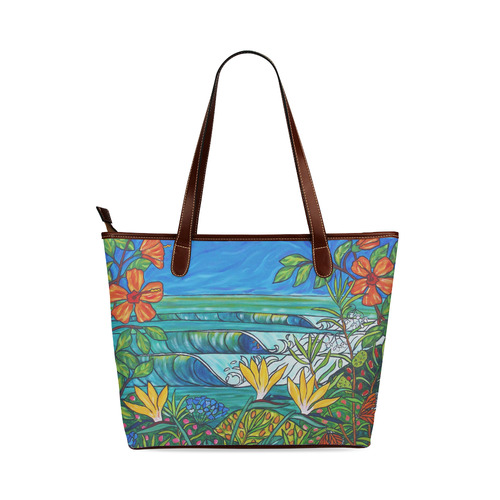 Monarchs Shoulder Tote Bag (Model 1646)