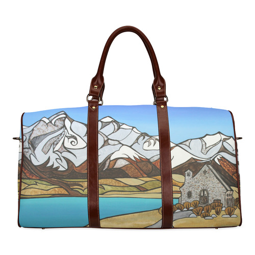 Lake Tekapo Waterproof Travel Bag/Small (Model 1639)