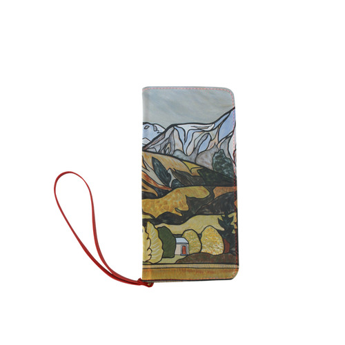 Beneath The Southern Alps Women's Clutch Wallet (Model 1637)