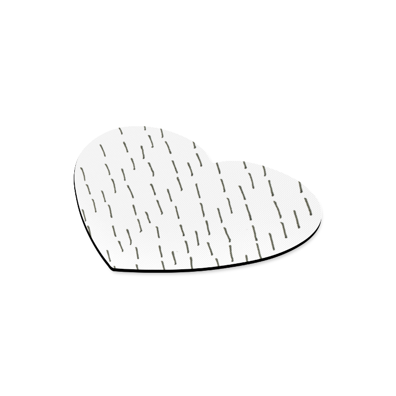 Simple heart-shaped Designers mouse pad. Just original Gift Heart-shaped Mousepad