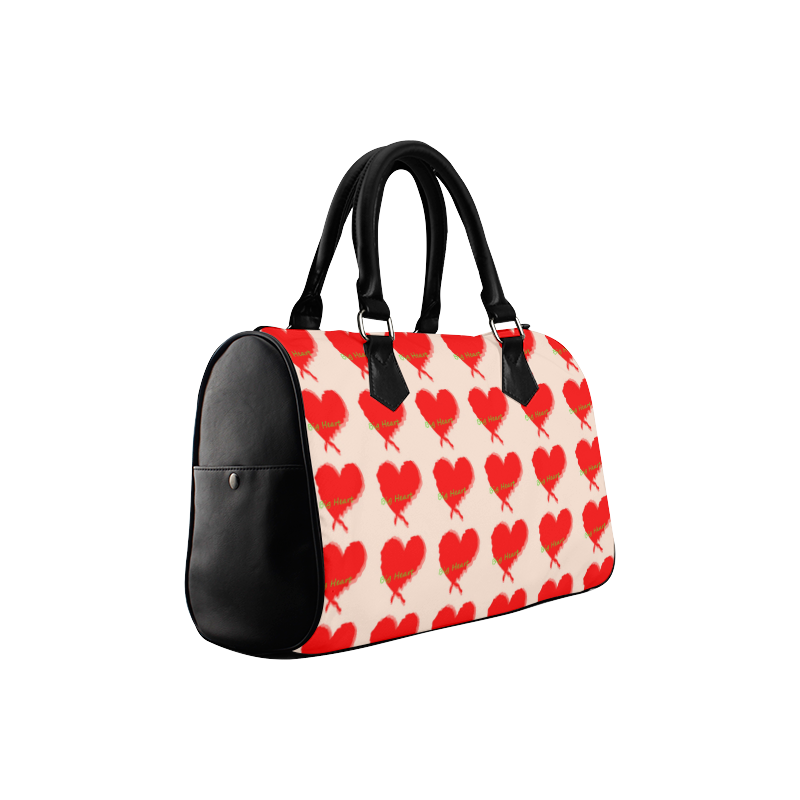 Big Heart Boston Handbag (Model 1621)