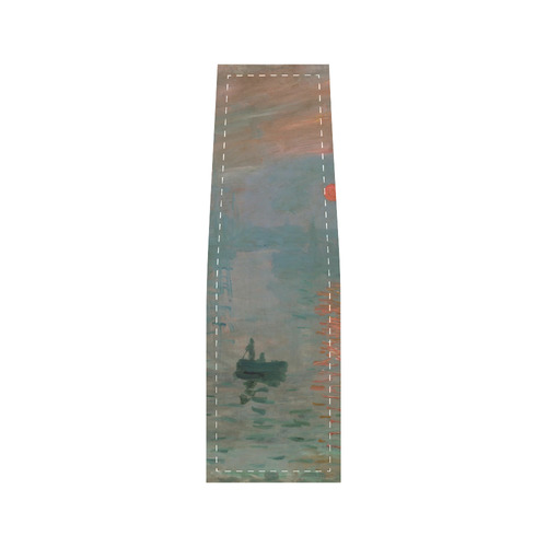 Claude Monet Impression Sunrise Soleil Levant Saddle Bag/Small (Model 1649) Full Customization